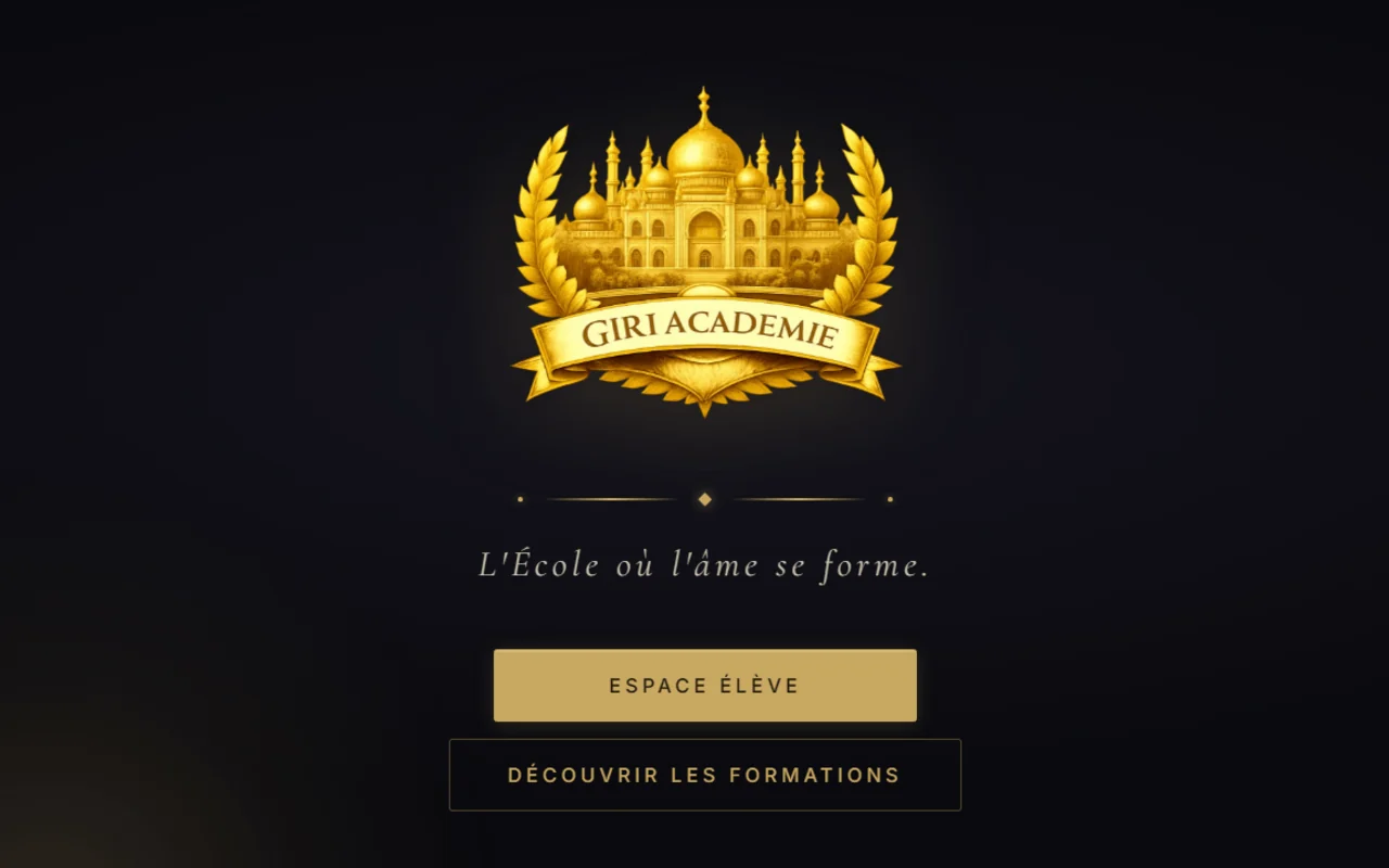 Académie en ligne — portail élève